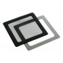 DEMCiflex Dust Filter 120 mm, Square, Black (129.4 x 129.4 mm)