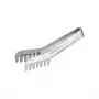 FACKELMANN Serving Tongs Silver Stainless Steel