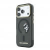 Karl Lagerfeld HC MagSafe IML Peekaboo Print & Metal Frame Case for Apple iPhone 18 Pro Max, Black