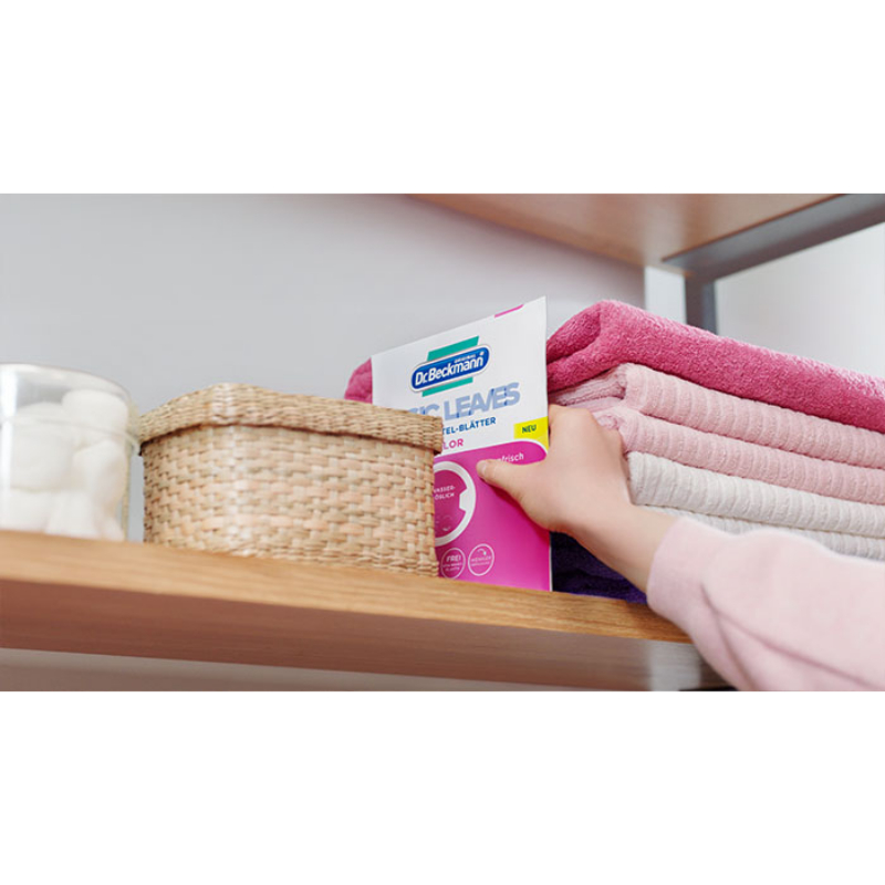 Dr.Beckmann Magic Leaves Spring Fresh Laundry Detergent Sheets, 25 pcs