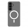 Evelatus Samsung Galaxy S24 FE Clear Case with MagSafe, Transparent