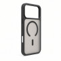 Evelatus Apple iPhone 18 Pro Max Silver-Shield Skin Feel 2-in-1 MagSafe Case, Matte Smoke Grey