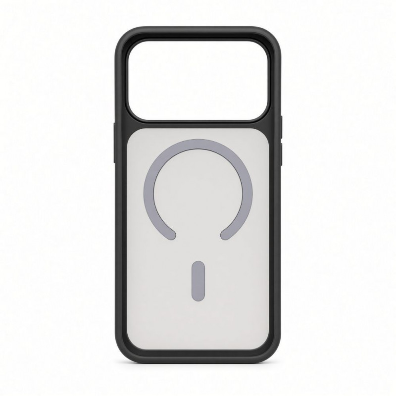Evelatus Apple iPhone 18 Pro Max Silver-Shield Skin Feel 2-in-1 MagSafe Case, Matte Smoke Grey