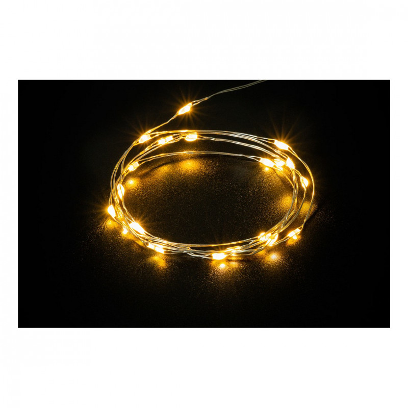 Goobay 20-light string lights, transparent, 1.0 m