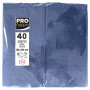 PROnappe napkins 38.0 x 38.0 cm navy blue