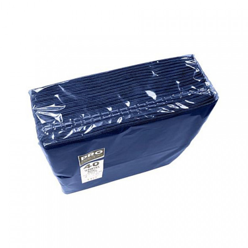 PROnappe napkins 38.0 x 38.0 cm navy blue