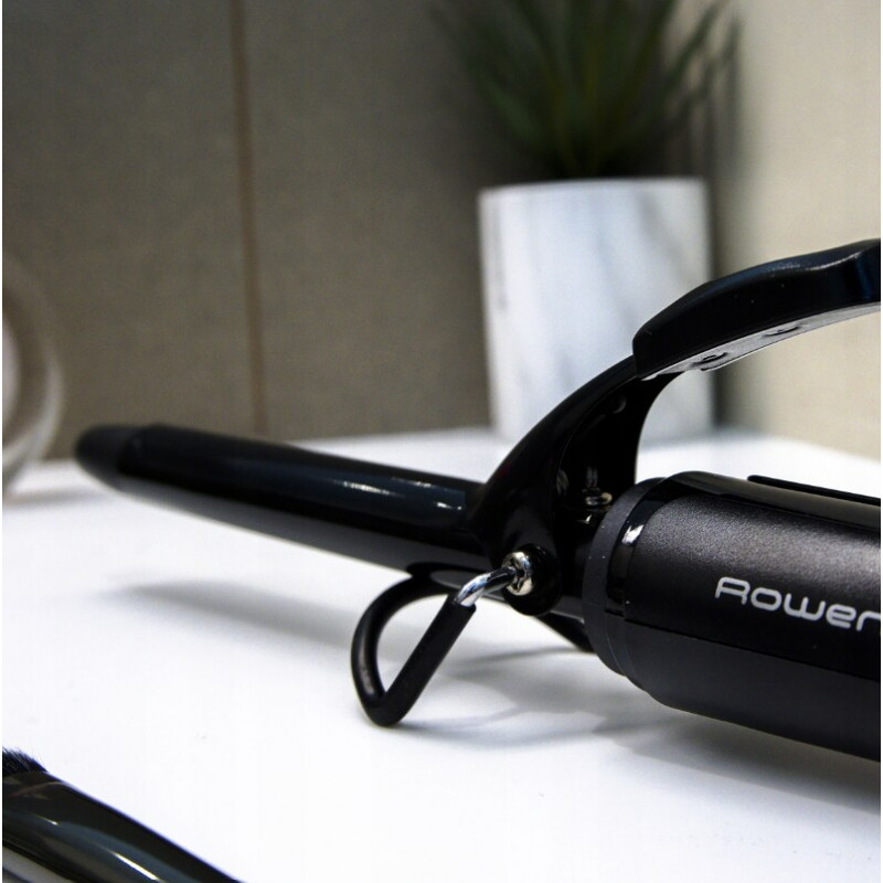 Rowenta CF2133 Ceramic Curling Iron 16 mm, Black