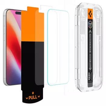 Spigen Glas.TR EZ Fit Pro HD AC 2-Pack Tempered Glass iPhone 16 Pro Max / 17 Pro Max / 18 Pro Max Clear