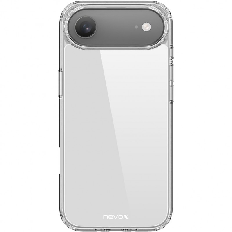 Nevox StyleShell FLEX Case for iPhone 17 Air, Transparent (2511)