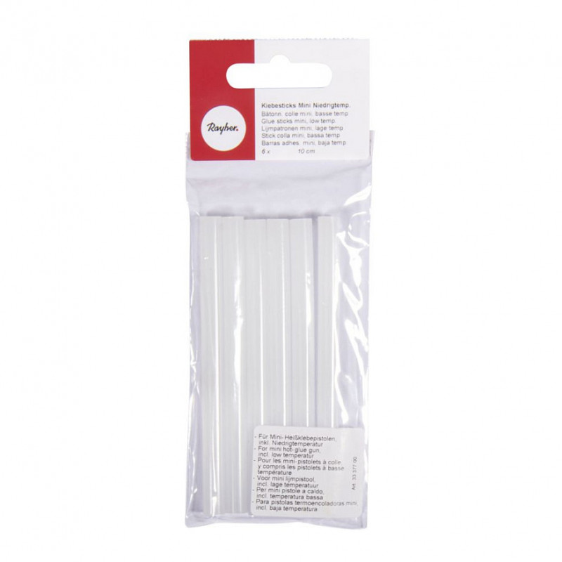 Rayher Mini hot glue sticks transparent (3337700)