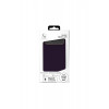Just Must JM Leather Case with MagSafe for iPhone 18 Pro Max, Purple