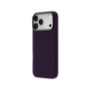 Just Must JM Leather Case with MagSafe for iPhone 18 Pro Max, Purple
