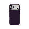 Just Must JM Leather Case with MagSafe for iPhone 18 Pro Max, Purple