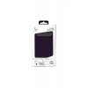 Just Must JM Leather Case with MagSafe for iPhone 18 Pro, Purple