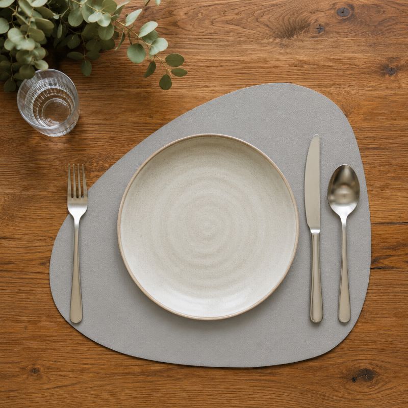 Asi Collection PVC Placemat, Grey