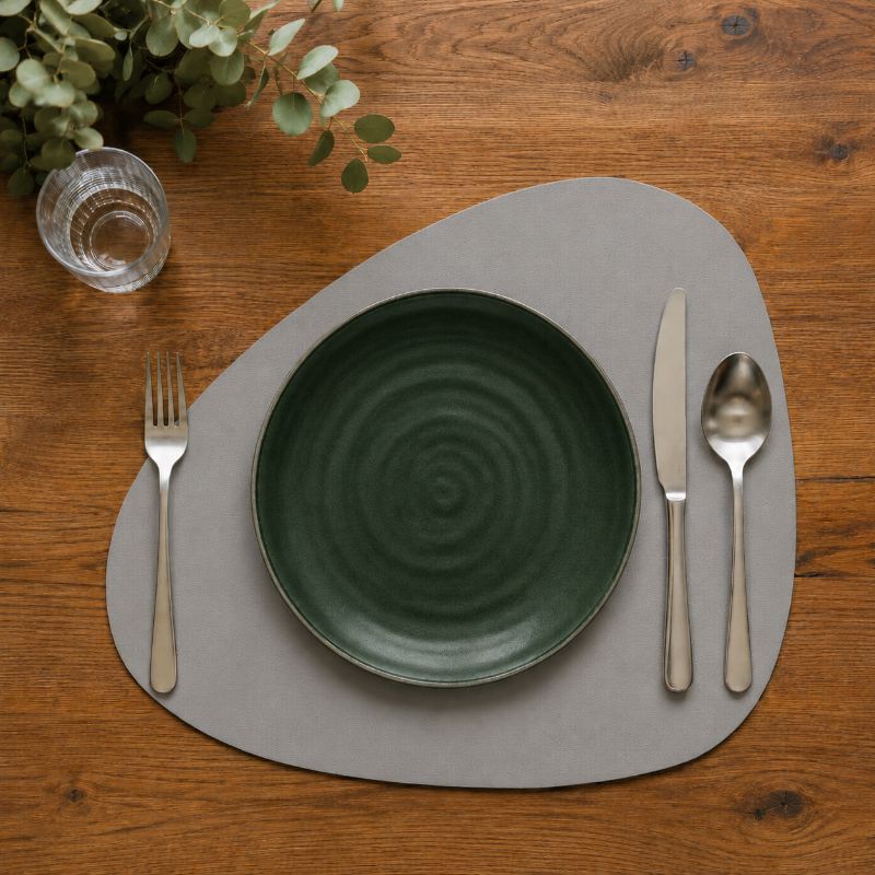 Asi Collection PVC Placemat, Grey