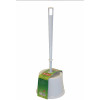 Sauber Toilet brush with holder white/black