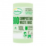 BioBag Compostable Garbage Bags 10 L, 42x54 cm, 15 Micron, 20 pcs. per Roll, Green