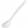 Westmark Egg Spoons, Set of 6, 14.5 cm, White Plastic