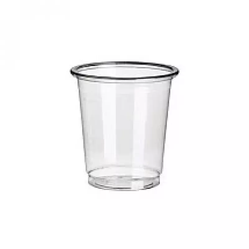 PAPSTAR pure Disposable Shot Glasses, 4 cl, 4.8 cm, Crystal Clear