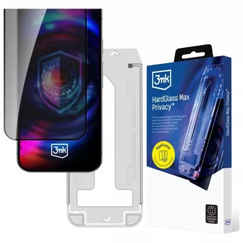 3mk HardGlass Max Privacy Glass with Applicator for Apple iPhone Air (3M008313)