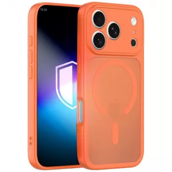 3mk Misty MagCase for Apple iPhone 17 Pro / 18 Pro, Orange (3M009487)
