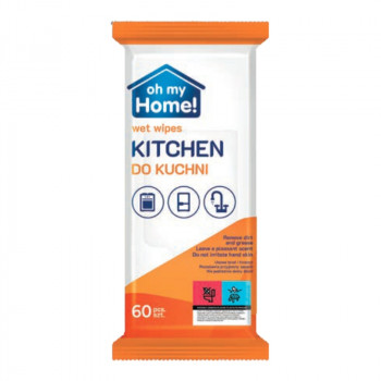 Ohmyhome Wet wipes for the kitchen 60 pcs.