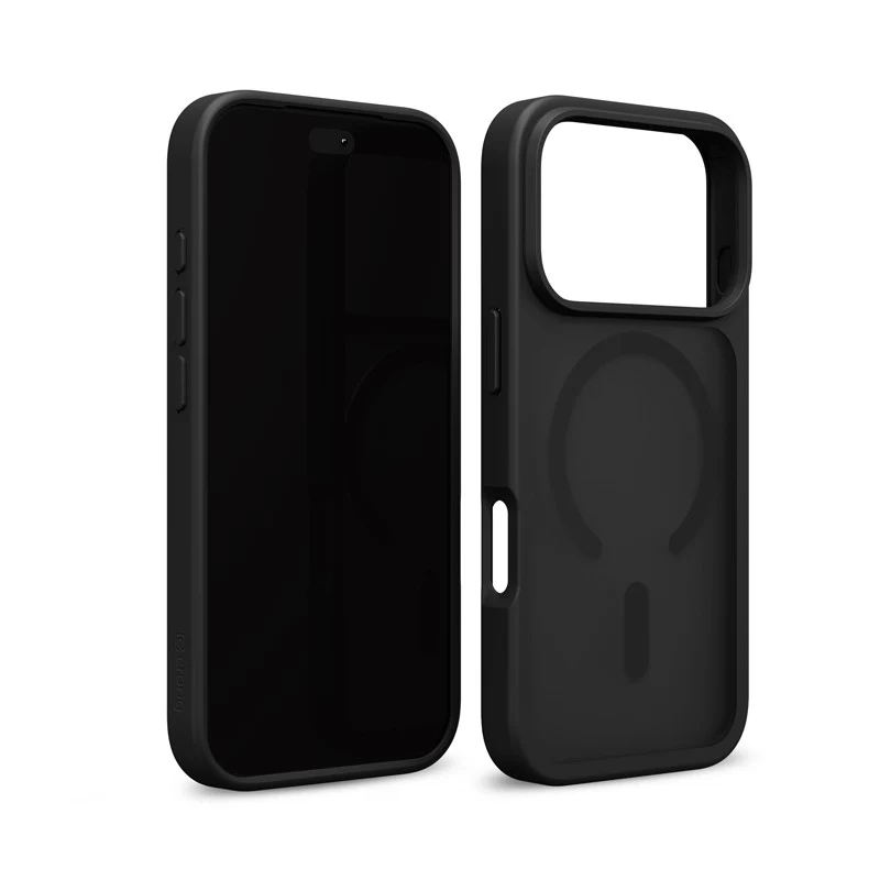 Crong Matte Magnetic MagSafe Case for iPhone 18 Pro / 17 Pro, Black