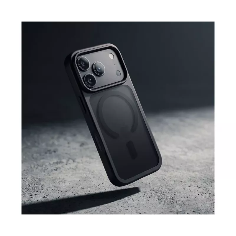 Crong Matte Magnetic MagSafe Case for iPhone 18 Pro / 17 Pro, Black