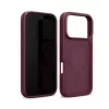 Crong Matte Magnetic MagSafe Case for iPhone 18 Pro / 17 Pro, Burgundy