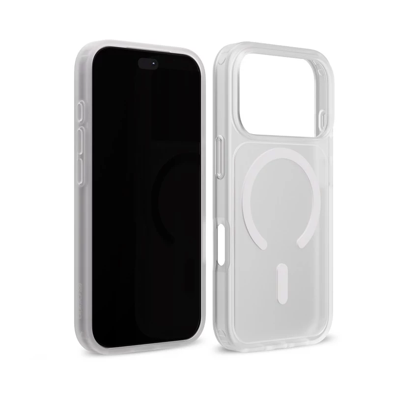 Crong Matte Magnetic MagSafe Case for iPhone 18 Pro / 17 Pro, White