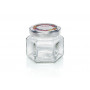 LEIFHEIT Hexagonal glass jar 106ml