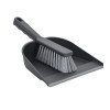 YORK Dustpan with rubber edge and brush