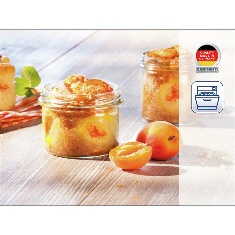 Leifheit Glass Jar with Screw Cap, 235 ml