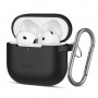 Tech-Protect Silicone Hook Case for Apple AirPods 4, Black