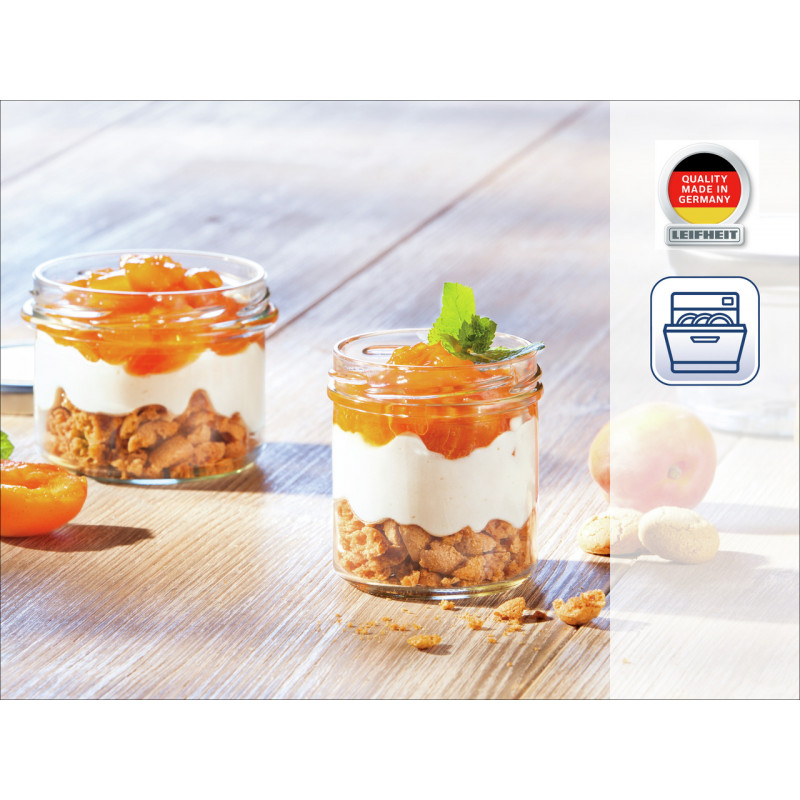 Leifheit Glass Jar with Screw Lid 167 ml