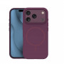 TFO Silicone Thin Mag Case for iPhone 17 Pro Max / iPhone 18 Pro Max 6.9 inch, Dark Cherry