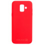 Evelatus Samsung A6 2018 Nano Silicone Case Soft Touch TPU Red