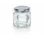 LEIFHEIT Hexagonal Glass Jar, 47 ml