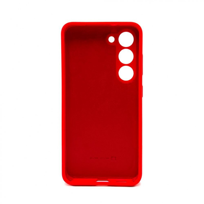 Evelatus Samsung Galaxy S23 Nano Silicone Case Soft Touch TPU Red
