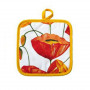 Asi Collection Heat-resistant coaster poppy