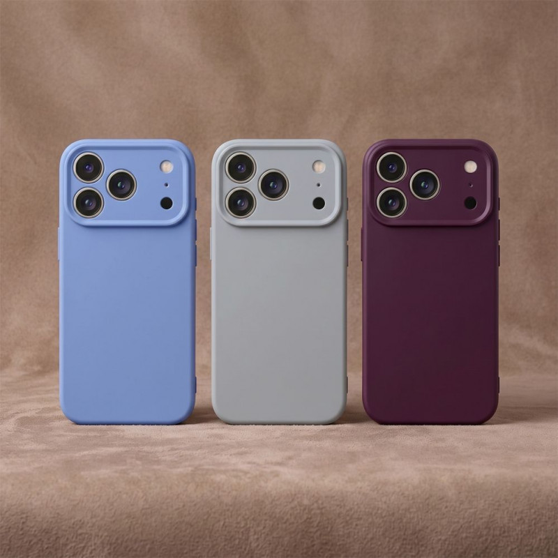 TFO Silicon case for iPhone 17 Pro Max 6.9 / 18 Pro Max 6.9 sky blue