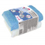 York Bacteria Stop Antibacterial Sponges for Delicate Surfaces, 2 pcs, White/Blue