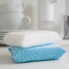 York Bacteria Stop Antibacterial Sponges for Delicate Surfaces, 2 pcs, White/Blue