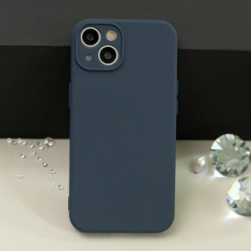 iLike Silicon Box case for iPhone 17 Pro 6,3 / iPhone 18 Pro 6,3 dark blue