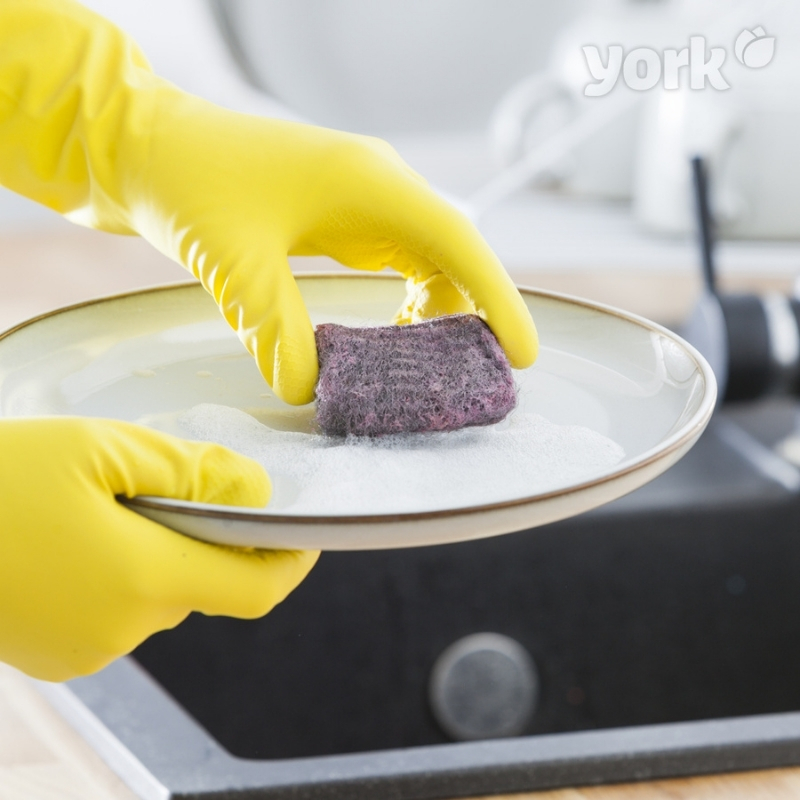 YORK Steel wool with soap 6 pcs.