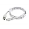 Gembird CCP-mUSB2-AMBM-6-W USB 2.0 A to Micro-USB B Cable, 1.8 m, White