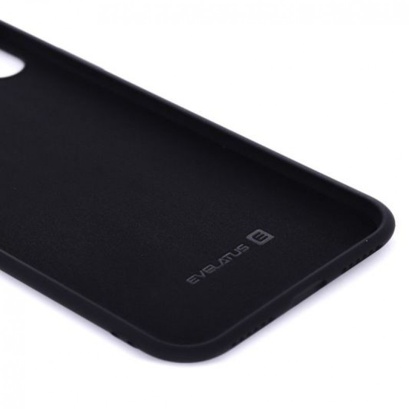 Evelatus Apple iPhone X/Xs Nano Silicone Case Soft Touch TPU Black