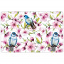 Asi Collection Placemat, 43.5 x 28 cm, Bluebirds Pattern