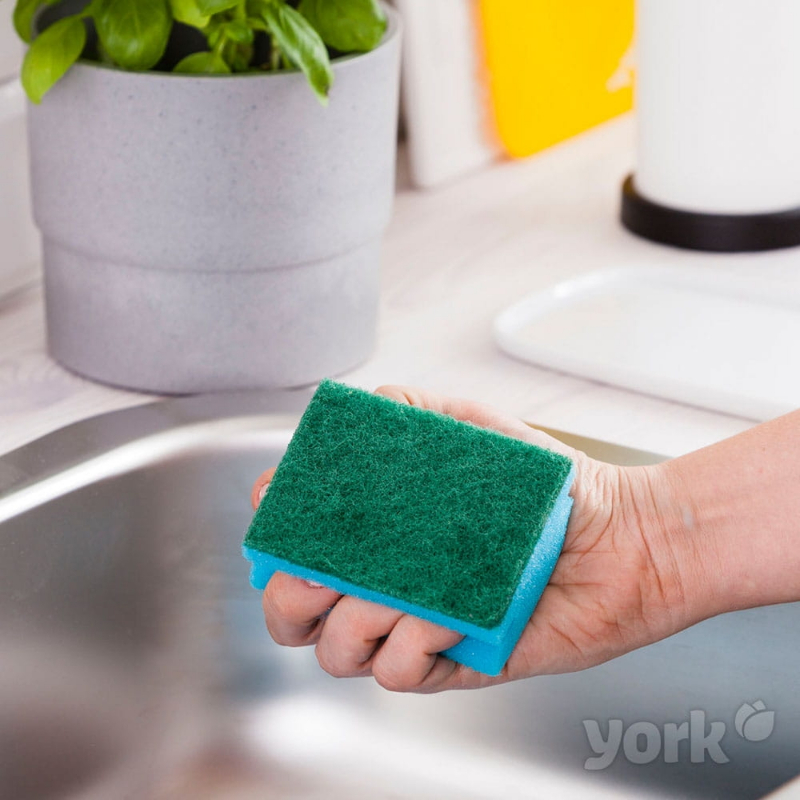 YORK Abrasive dishwashing sponge 3 pcs.